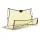 Everfit 2.1m Portable Soccer Rebounder Net - Durable Steel Frame & PE Mesh, Quick Setup, Yellow,