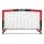 Everfit Pop Up Soccer Goal Nets Set of 2 121cm x 76cm x 76cm Heavy Duty Portable Kids Training Red