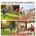 Everfit Pop Up Soccer Goal Nets Set of 2 121cm x 76cm x 76cm Heavy Duty Portable Kids Training Red