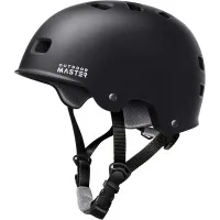 Outdoor Master Adult Multi-Sport Helmet Small Black with Removable Liners and 12 Ventilation Holes