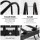 Giantz Weisshorn 4-Bike Stand Rack, Powder Coated Steel, Freestanding & Configurable, 950x280x270mm, Black Finish
