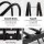 Weisshorn 5-Bike Storage Rack - Freestanding Powder-Coated Steel Holder, Configurable, Scratch-Resistant, Easy Install