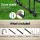 Weisshorn 5-Bike Storage Rack - Freestanding Powder-Coated Steel Holder, Configurable, Scratch-Resistant, Easy Install