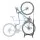 Weisshorn 4-in-1 Vertical Bike Parking Stand Adjustable 24–27.5in Repair Rack Space Saver 20kg Capacity