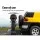 Giantz Heavy-Duty Steel Motorcycle Carrier Rack with Adjustable Wheel Chock & Double Side Loading Ramp - 500lbs Capacity