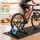 Everfit Foldable Indoor Bike Trainer Stand with Magnetic Resistance Black for 26 to 29-inch and 700C Wheels