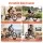 Everfit Foldable Indoor Bike Trainer Stand with Magnetic Resistance Black for 26 to 29-inch and 700C Wheels