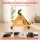 Everfit Foldable Bike Trainer Stand Six-Level Magnetic Resistance Yellow