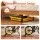 Everfit Foldable Bike Trainer Stand Six-Level Magnetic Resistance Yellow
