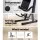 Alpha Folding Guitar Stand - Portable Steel Rack for Acoustic, Electric & Bass - Includes Capo & Strings - Black 29x30x38cm
