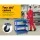 Giantz 3-Tier Blue Tool Cart Trolley – Steel, 150kg Capacity, Lockable Castors, Screwdriver Holder, 79x35.5x74
