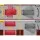 Giantz 3-Tier Tool Cart Trolley Red Steel 150kg Garage Workshop Storage Organiser with Lockable Castors 79cm