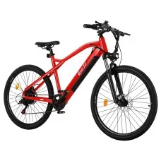 Everfit 26 Inch Electric Mountain Bike 250W Motor 36V 10.4Ah Removable Battery SHIMANO 7-Speed Front Suspension Disc Br