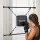 Everfit Adjustable Doorway Punching Bag Kit with Gloves, High-Rebound PU Surface, 72.5-102cm, Black - Apartment Friendly