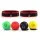 Everfit Boxing Reflex Ball Headband Set PU Foam 4 Balls 3 Difficulty Levels Portable Training Kit for Coordination
