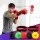 Everfit Boxing Reflex Ball Headband Set PU Foam 4 Balls 3 Difficulty Levels Portable Training Kit for Coordination