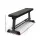 Everfit Flat Weight Bench - 300kg Capacity, Steel Frame, PU Leather, Stable Home Gym Equipment, 103x35x45cm, Black