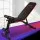 Everfit Adjustable FID Weight Bench - 150kg Capacity, Steel Frame, 6-Position Backrest, PU Leather, Home Gym Essential