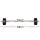 Everfit 48kg Barbell Set: Rubber-Coated Plates, 168cm Steel Bar, 150kg Capacity - Ideal for Home Gym Workouts