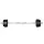 Everfit 58kg Barbell Set with Rubber-Covered Weight Plates & 168cm Steel Bar for Home Gym Full Body Workout