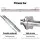 Everfit 58kg Barbell Set with Rubber-Covered Weight Plates & 168cm Steel Bar for Home Gym Full Body Workout
