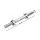 Everfit 45cm Chrome Plated Steel Dumbbell Bar Set – 150kg Capacity with 4 Spring Collars for Home Gym Workouts