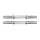 Everfit 45cm Chrome Plated Steel Dumbbell Bar Set – 150kg Capacity with 4 Spring Collars for Home Gym Workouts