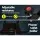 Everfit 6kg Flywheel Spin Bike - Adjustable Steel Frame, LCD Monitor, Silent Drive & Phone Holder, Home Gym