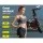 Everfit Spin Bike: Indoor Cycling with 6kg Flywheel, Adjustable Seat & Handlebar, LCD Monitor, Silent Belt Drive System