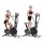Everfit 6-in-1 Elliptical Cross Trainer and Exercise Bike with LCD Pulse Sensors Adjustable Seat and Resistance