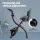 Everfit Folding Magnetic Exercise Bike, Steel X-Frame, 8 Resistance Levels, LCD, Resistance Rope, 100kg Capacity