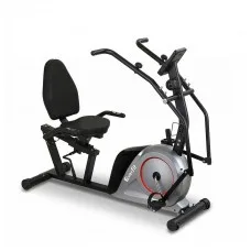 Everfit Recumbent Magnetic Exercise Bike Bluetooth App Connect Adjustable Seat 8 Resistance Levels Quiet