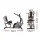 Everfit Recumbent Magnetic Exercise Bike Bluetooth App Connect Adjustable Seat 8 Resistance Levels Quiet