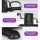 Everfit Mini Exercise Bike - Portable Under Desk Pedal Exerciser with Adjustable Resistance, LED Display, and Low Noise