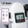 Everfit Pedal Exerciser Mini Under Desk Exercise Bike White, Adjustable Resistance, LED Display, Portable 38x39x31cm