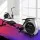 Everfit Silver Rowing Machine: Elastic Rope Resistance, 4 Levels, Steel Frame, Foldable, 150kg Capacity, LCD