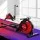 Everfit Magnetic Resistance Rowing Machine - Steel Glide, 10 Levels, LCD, Foldable, 150kg Capacity, Home Gym Red