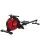 Everfit Magnetic Resistance Rowing Machine - Steel Glide, 10 Levels, LCD, Foldable, 150kg Capacity, Home Gym Red