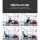 Everfit Magnetic Resistance Rowing Machine - Steel Glide, 10 Levels, LCD, Foldable, 150kg Capacity, Home Gym Red