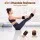 Everfit Adjustable Ankle and Wrist Weights Pair 0.45–2.27 kg per Limb Removable Sandbags Leakproof SBR for Pilates