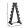 Everfit 6 Tier Dumbbell Rack 200kg Capacity, Steel A-Frame Stand, Space Saving Home Gym Storage, 53.5x41.5x104cm