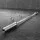 Everfit 1.2m Olympic Training Bar, 80kg Capacity, Cast Iron Handles, A3 Alloy Steel, Non-Slip Knurling, Silver