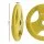 Everfit 20kg Weight Plate Cast Iron Rubber Coated 3-Grip Barbell Dumbbell Plate Home Gym Yellow 50.6mm Hole