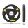Everfit Weight Plates 5kg x 2 Cast Iron Olympic Size, Rubber Coated, Triple Grip, for Dumbbells Barbells Home Gym