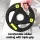 Everfit Weight Plates 5kg x 2 Cast Iron Olympic Size, Rubber Coated, Triple Grip, for Dumbbells Barbells Home Gym