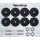 Everfit 25kg Adjustable Dumbbell Set with Non-Slip Handles, High-Quality Steel Bar, and Cast Cement Weight Plates