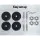 Everfit 10kg Adjustable Dumbbell Set with Non-Slip Handle & Cast Cement Plates for Strength Training