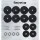 Everfit 30kg Adjustable Dumbbell Set with Non-Slip Handle, Cast Cement Weight Plates, Ideal for Home Gym Workouts