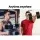 Everfit 35kg Adjustable Dumbbell Set with Non-Slip Handle, Steel Bar, and Plastic Coated Weight Plates for Home Workouts