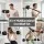 Everfit 20kg Adjustable Dumbbell & Barbell Set - Cast Iron, Space-Saving Home Gym Weights for Full-Body Workouts